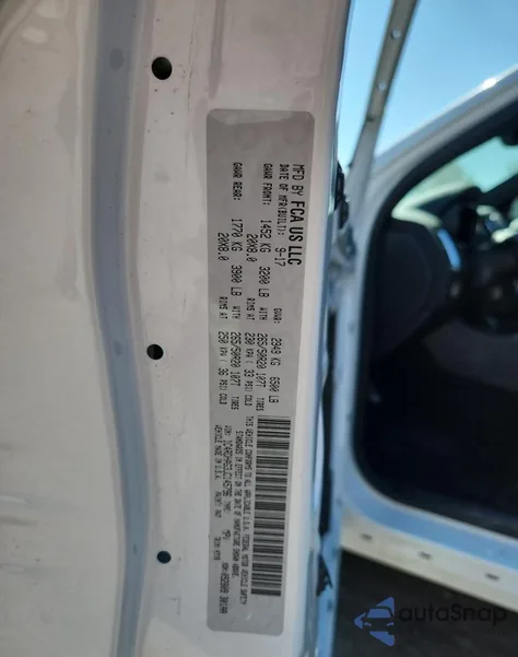 2018 Dodge Durango Sxt z USA, uszkodzony, nr VIN 1C4RDHAG3JC145796